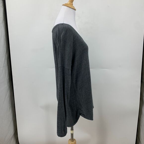 Athleta Studio Scoop Neck Sweater Womens XS Extra Small Oversized Thumbholes Top - Picture 6 of 13